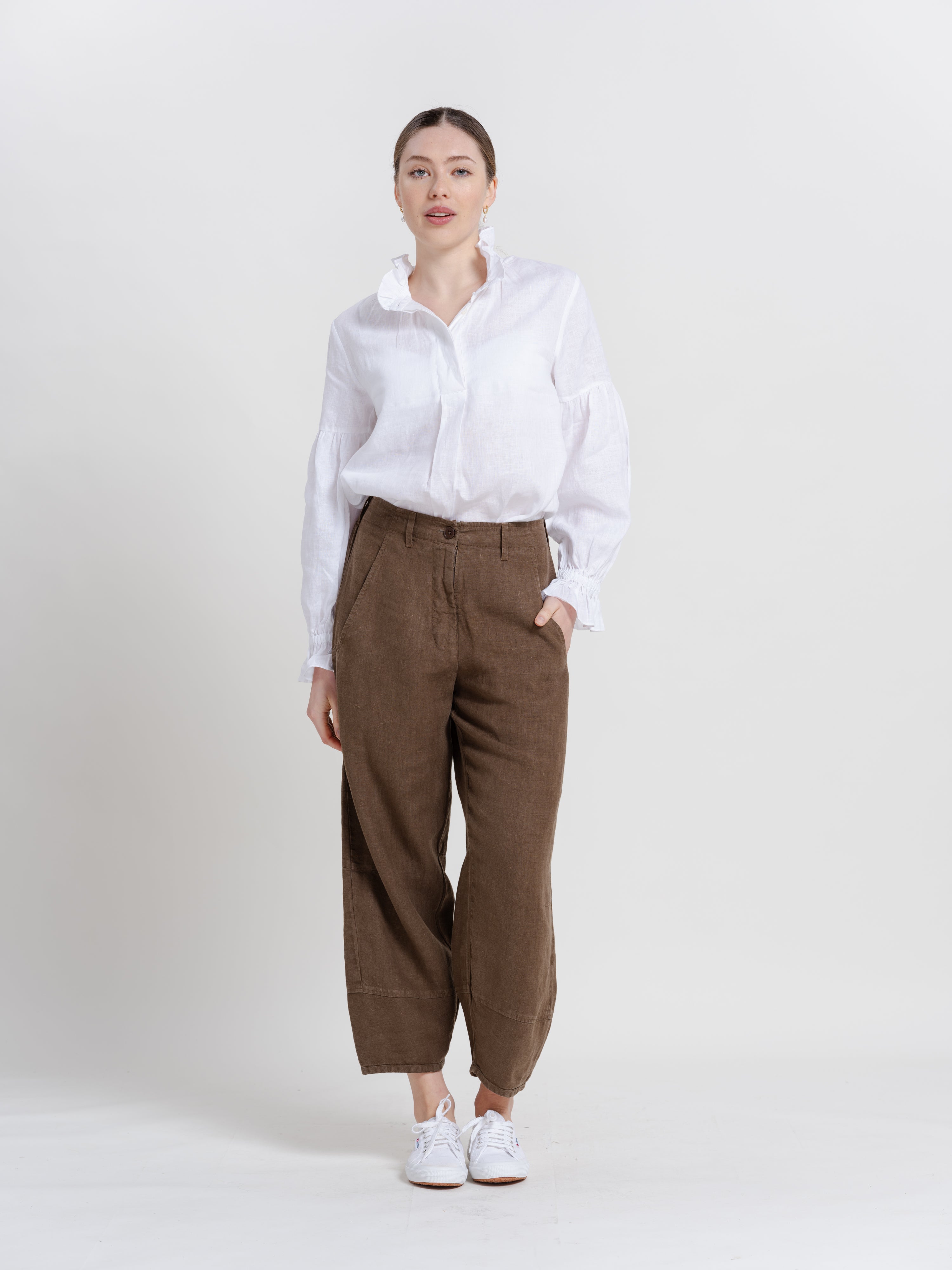 The Lightweight Linen Edwardian Shirt