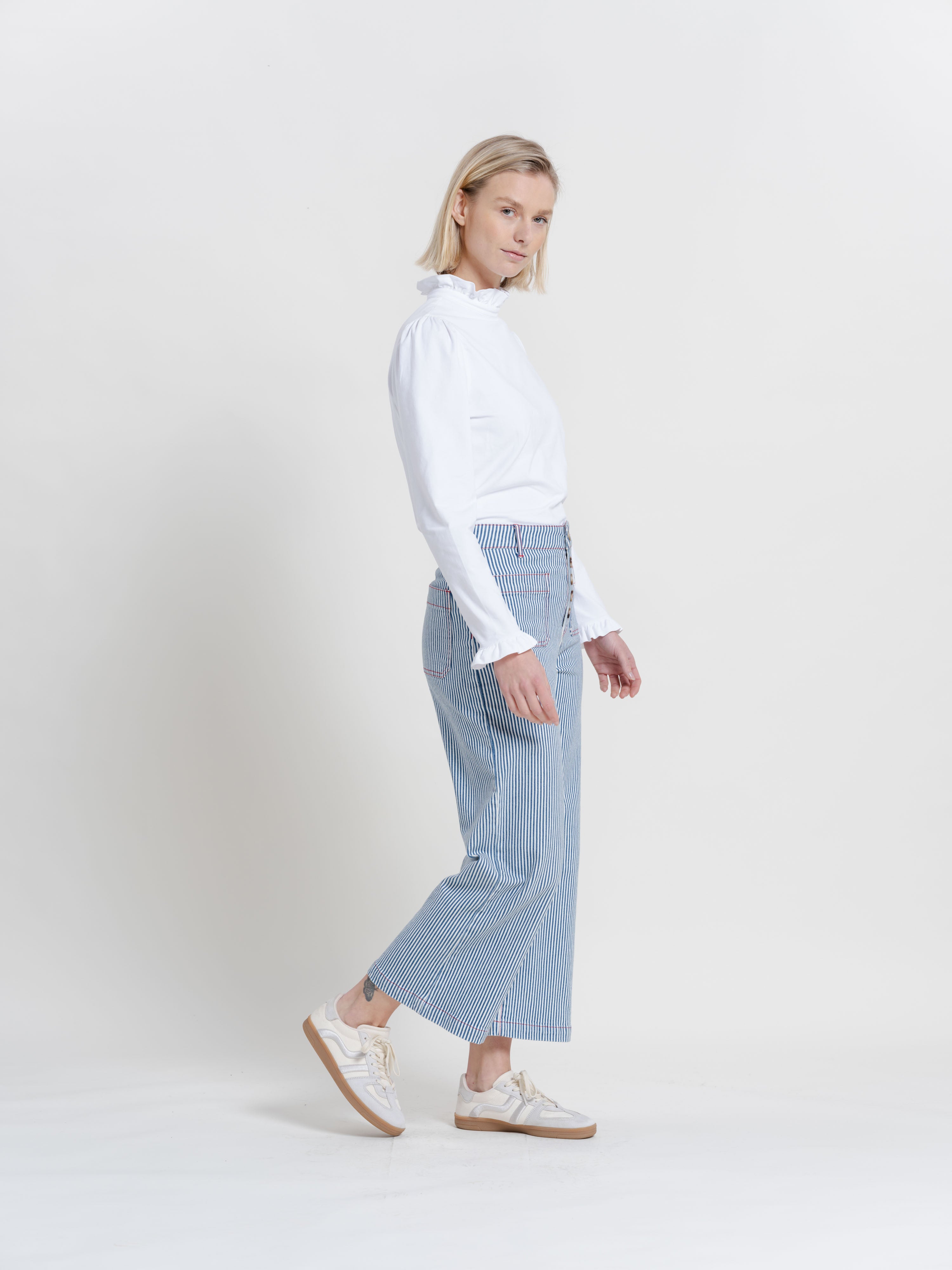 The Striped Gabriel Jeans