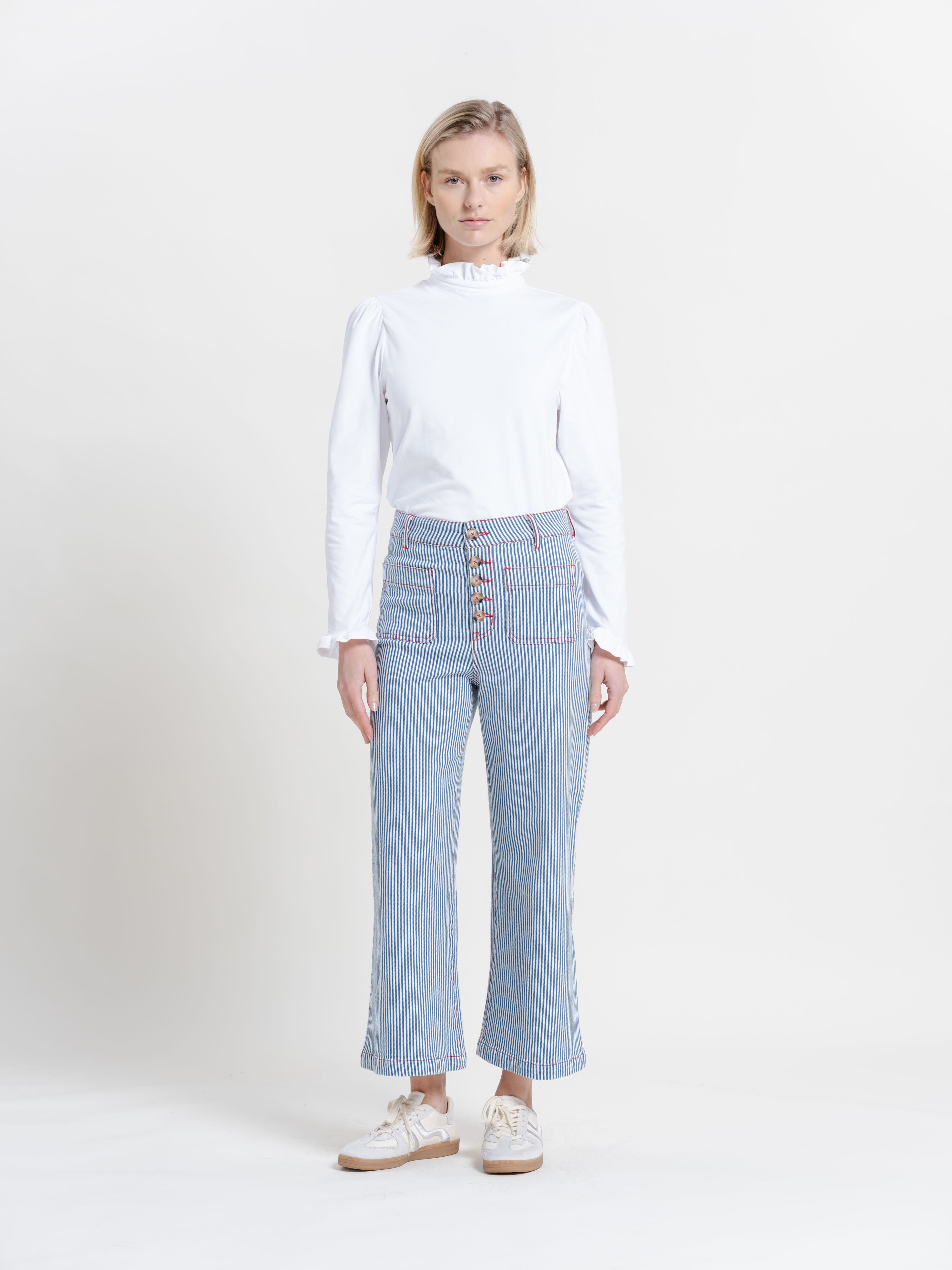 The Striped Gabriel Jeans