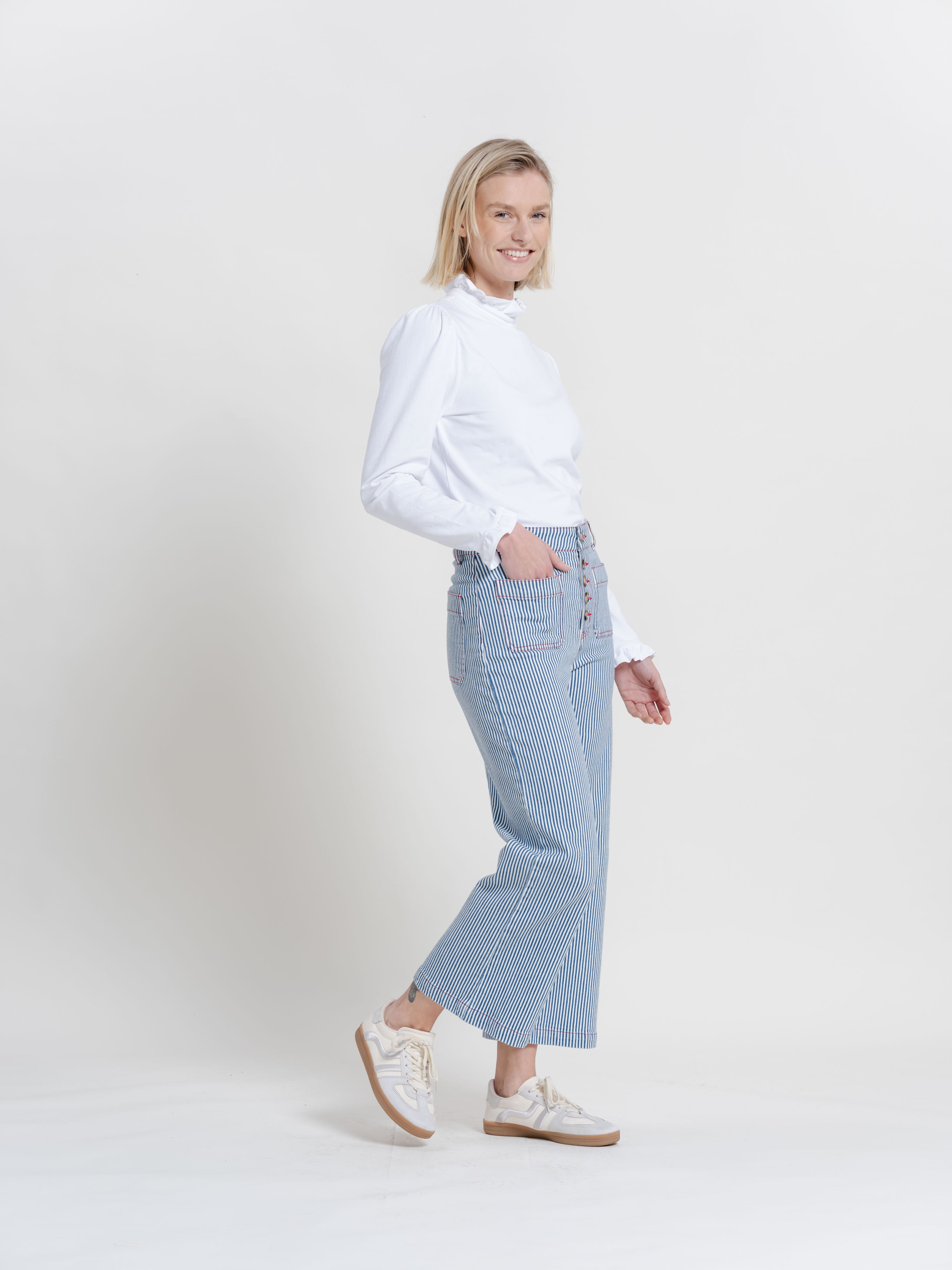 The Jersey Ruffle Top