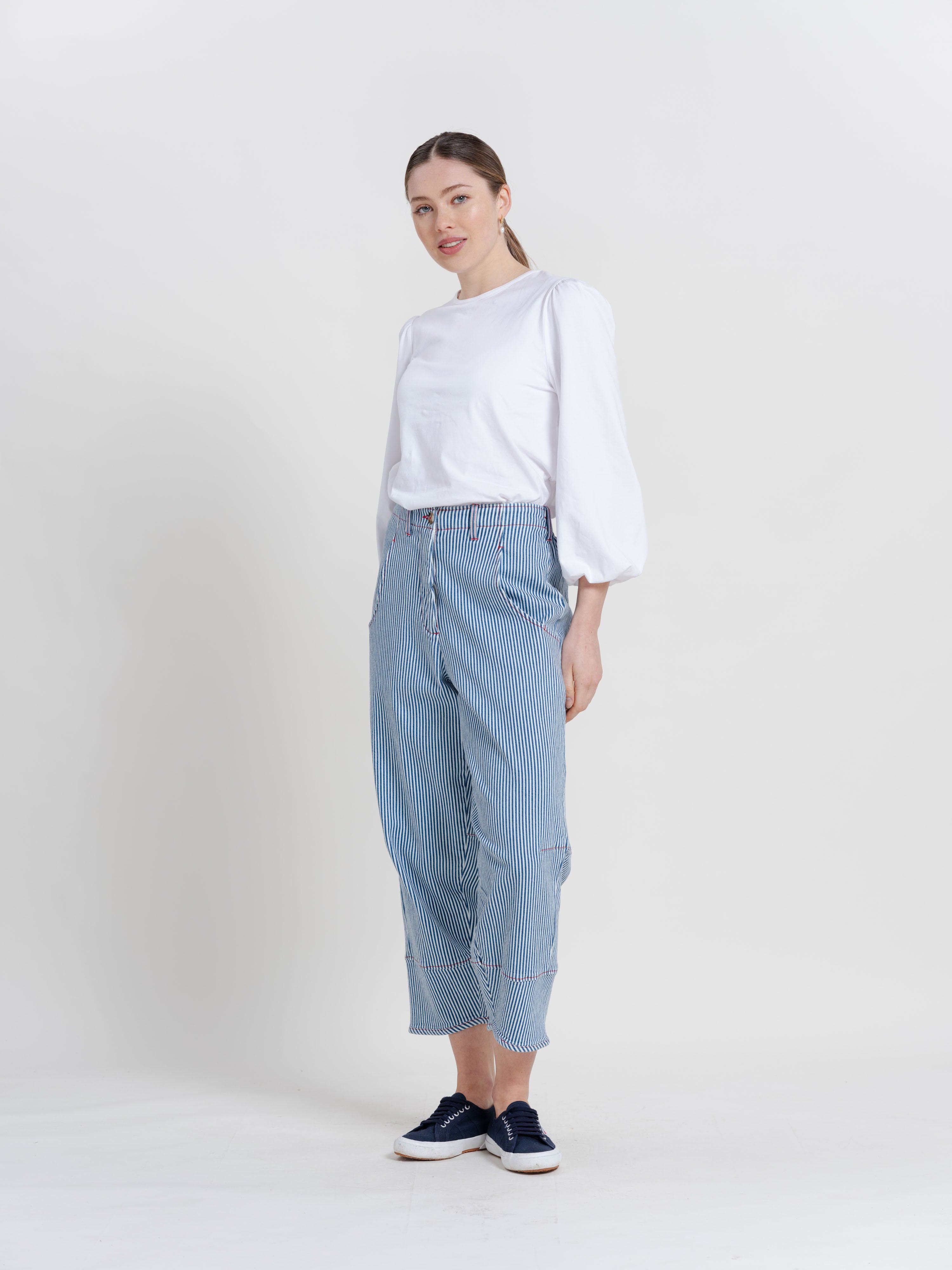 The Striped Workwear Trousers