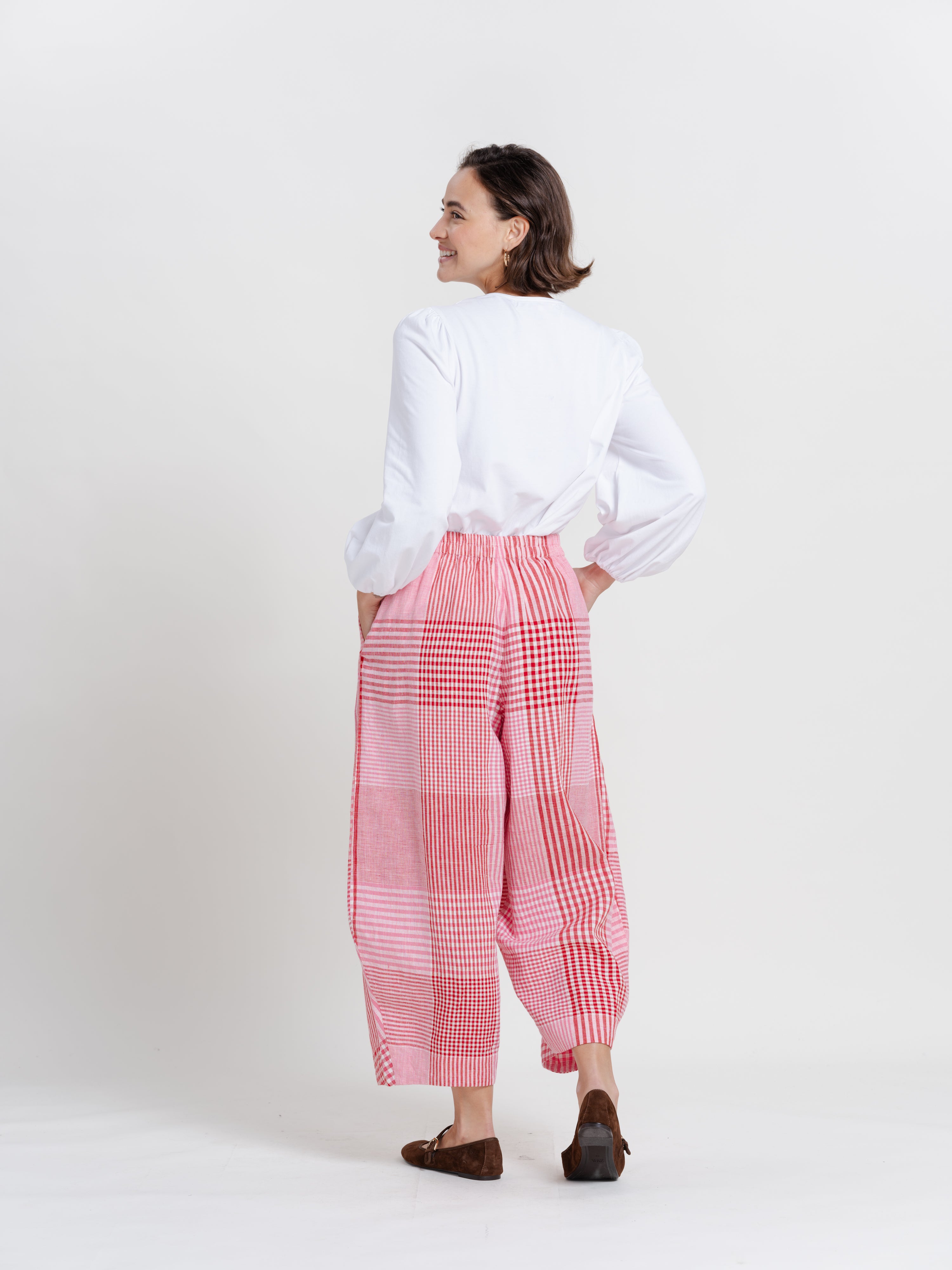 The Irregular Check Hector Trousers
