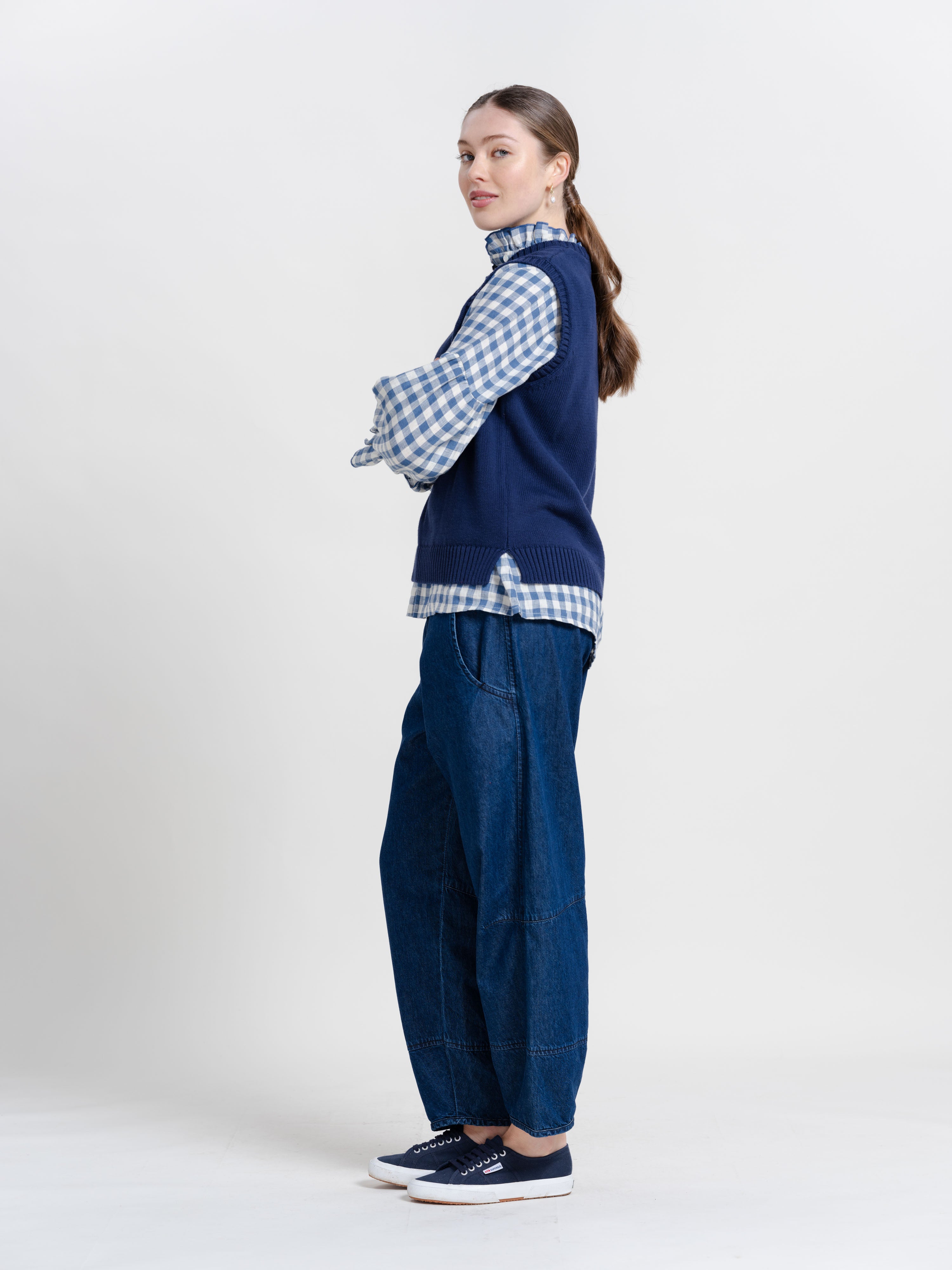 The Short Knitted Vest