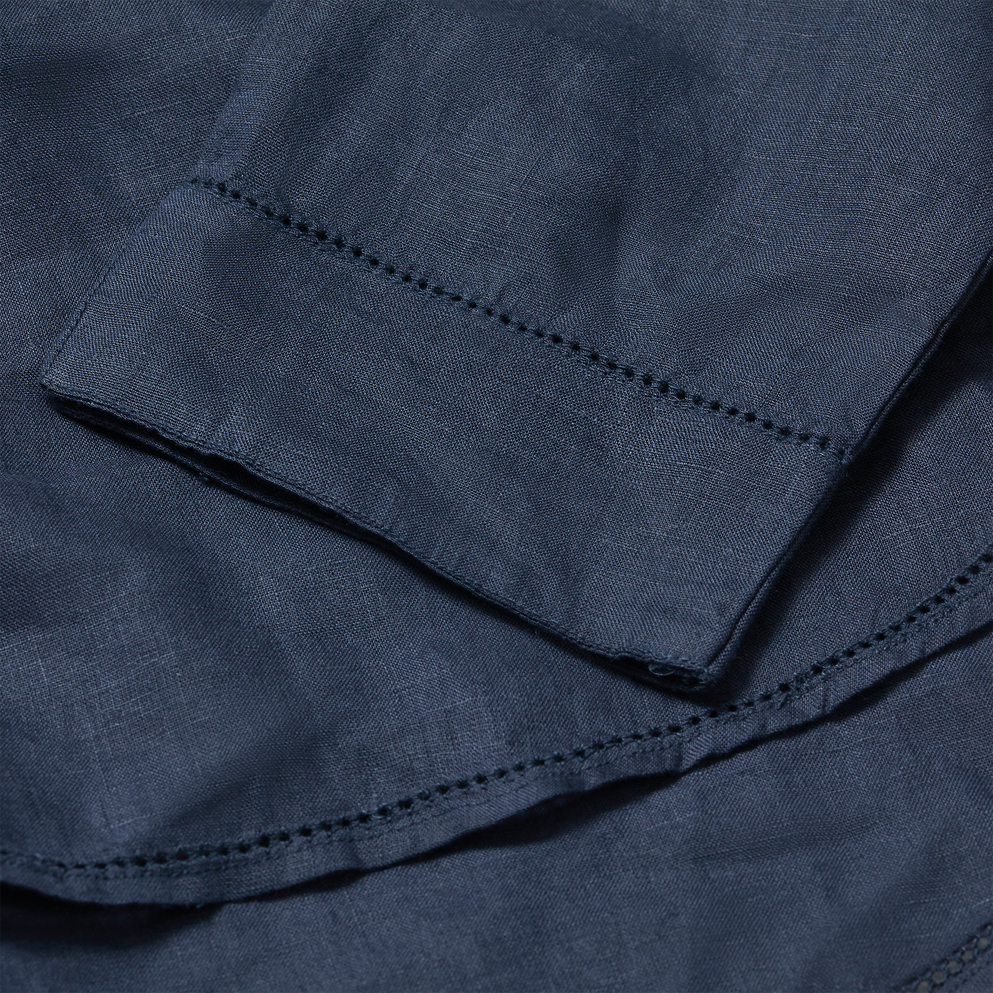 The Round Neck Linen Top