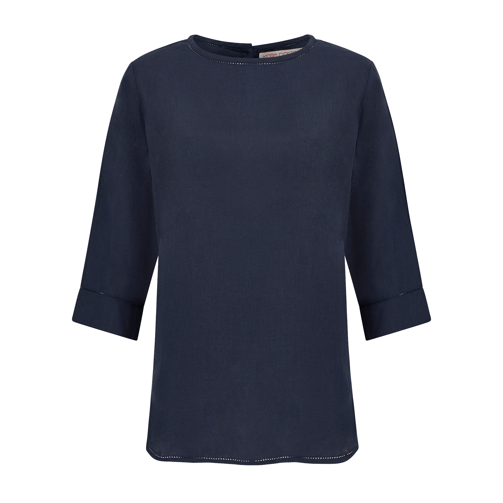 The Round Neck Linen Top