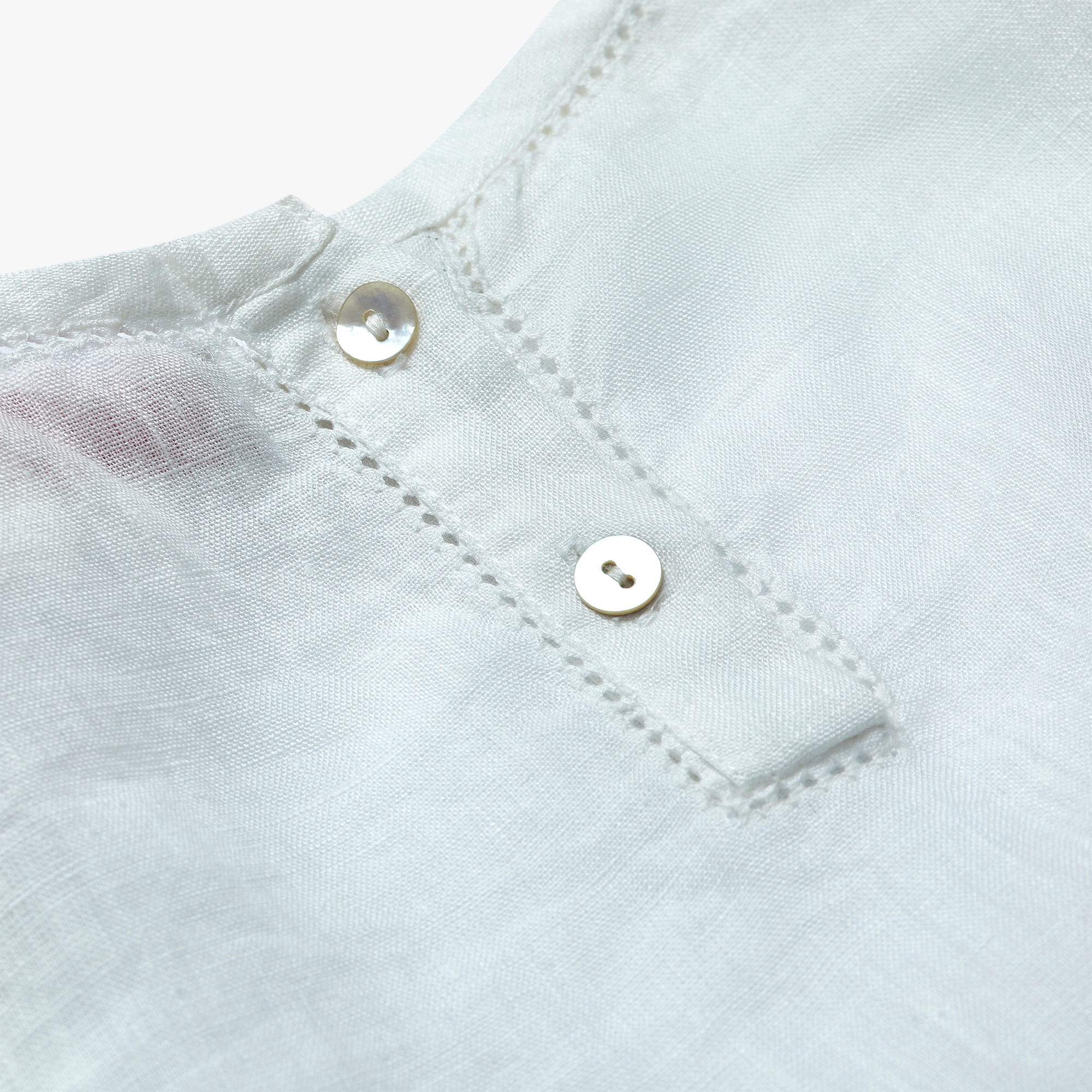 The Round Neck Linen Top