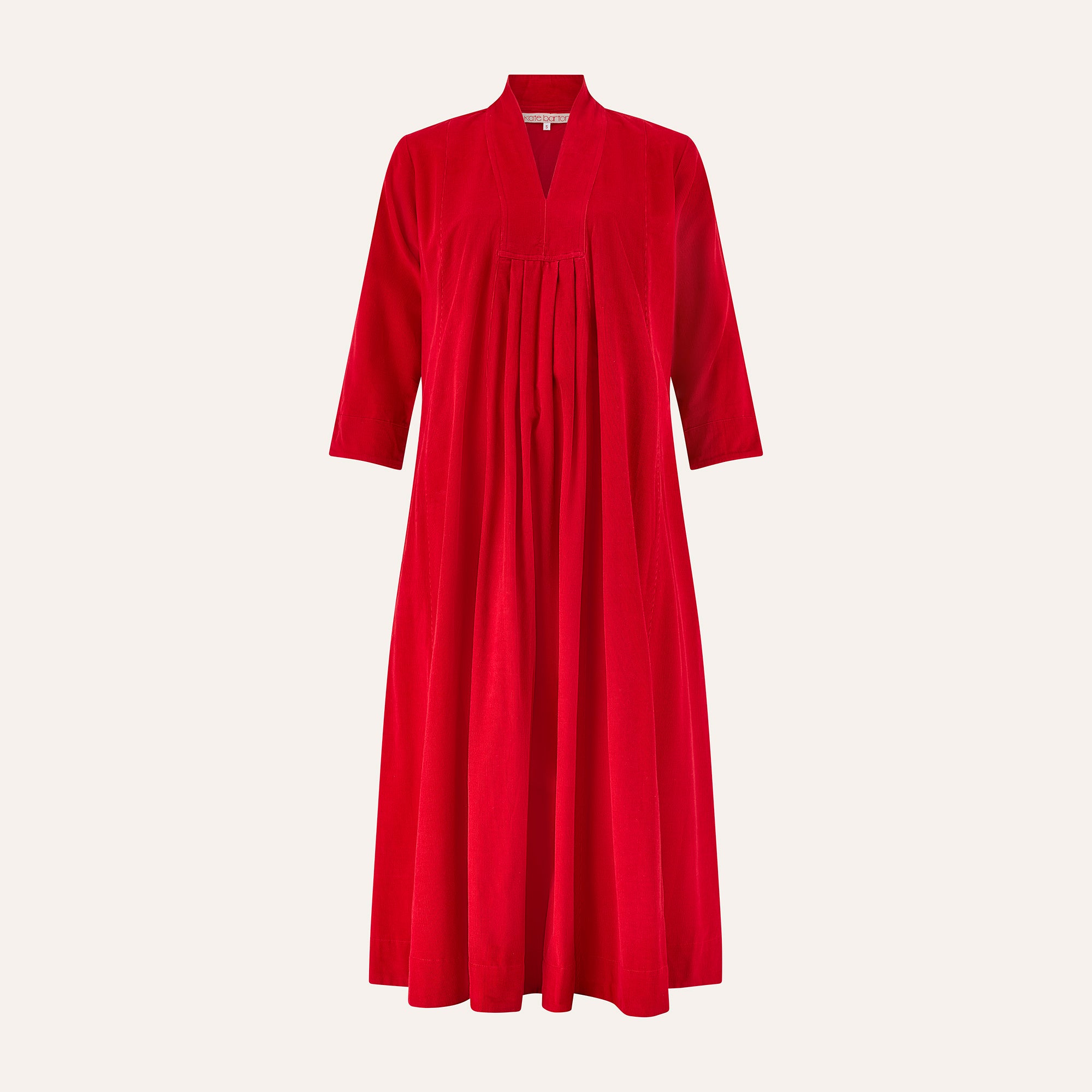 The Red Easy Winter Dress