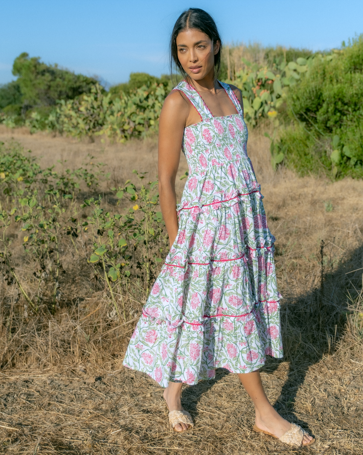 Archive The Tiered Skirt Dress
