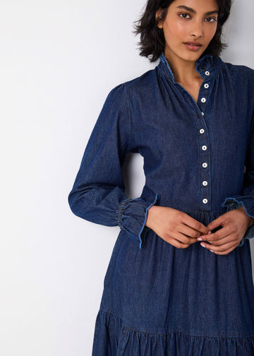 sachin and babi light blue dress LifestylebyNubela's Denim Dresses Collection on LTK main image 1