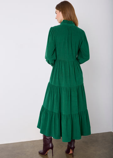 Kate Barton Women's Winter Dress | Grape | Green