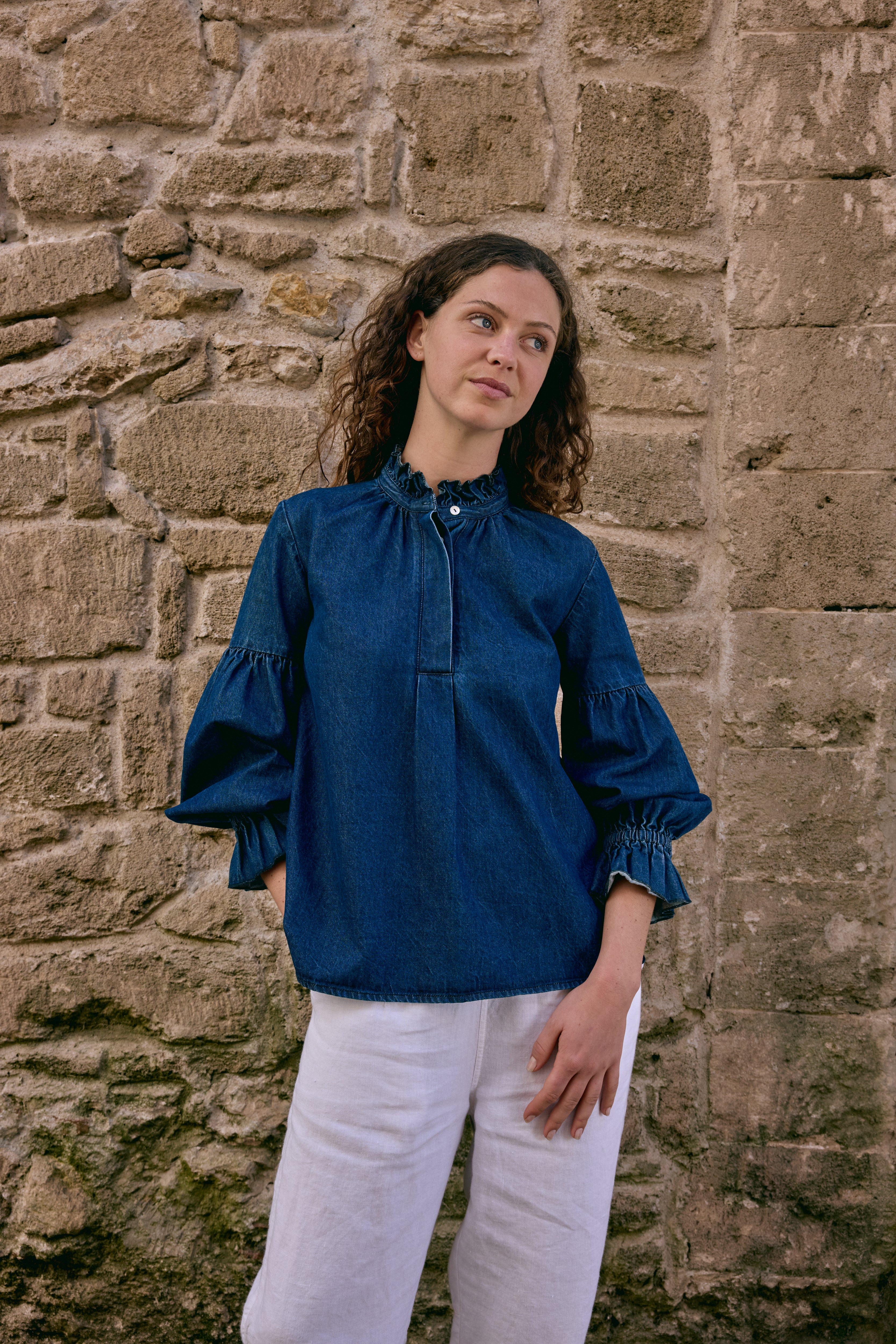 The Denim Edwardian Shirt