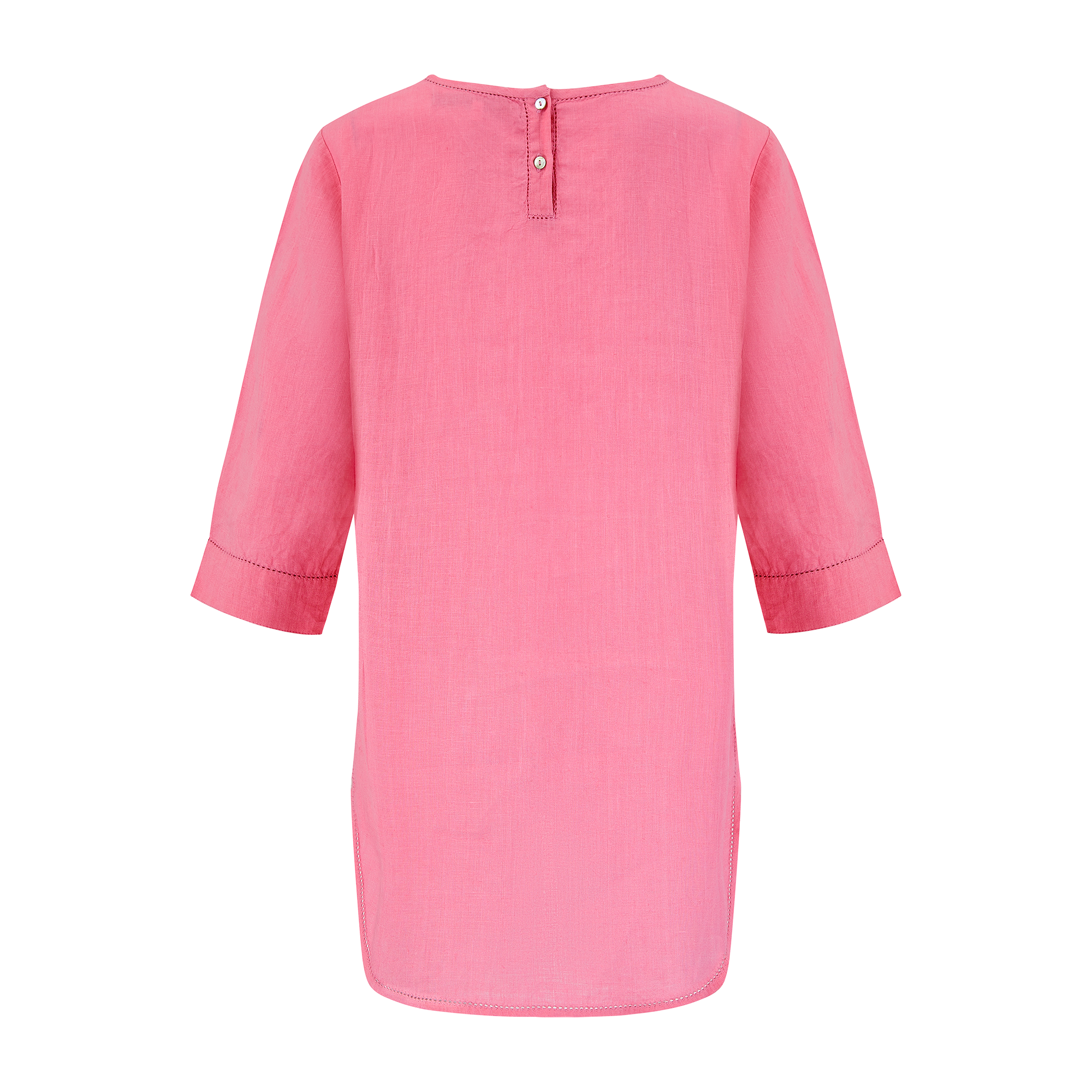 The Round Neck Linen Top