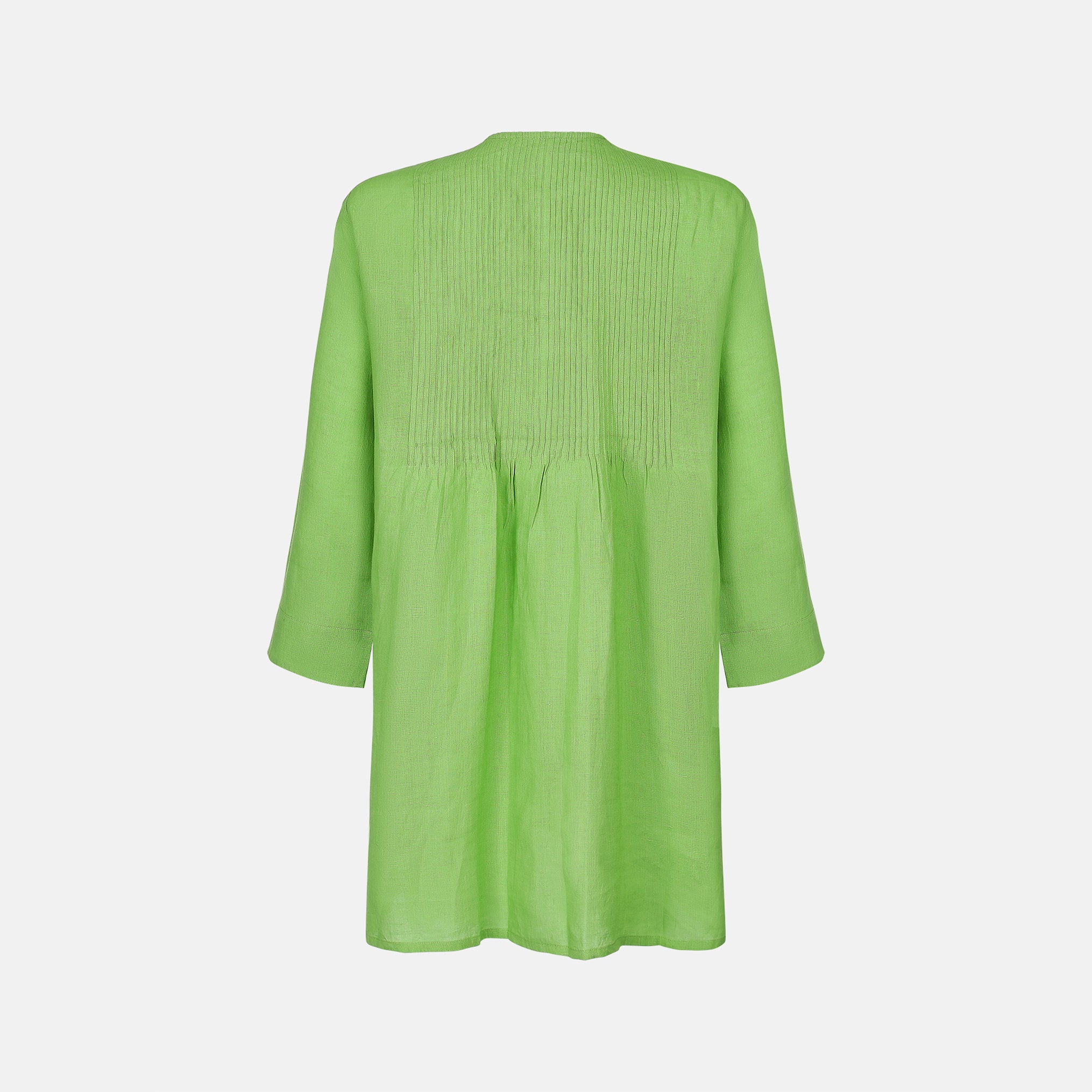 Archive Pintuck Tunic Top Linen